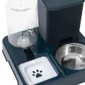 Автоматическая кормушка с поилкой 2 в 1 Pet Automatic для кошек и собак ∙ Двойная миска с автопоилкой и дозатором воды для домашних животных