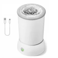 Автоматическая лапомойка для собак PET FOOT WASH · Портативный электрический стакан для мытья лап животных ·USB зарядка