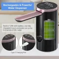 Автоматична помпа для води LY-1081 з USB-зарядкою • Електричний диспенсер Water Dispenser для бутля, дому, офісу та дачі