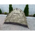 Автоматическая камуфляжная палатка PR5 2-местная 200 х 200 х 145 см • Туристическая быстрораскладная палатка для кемпинга и рыбалки PR5