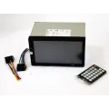 Автомобильная магнитола MP5 2DIN 7012 USB ∙ Bluetooth + Автомагнитола универсальная с рамкой + Пульт ДУ + Пульт на руль