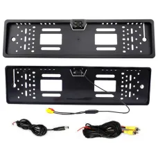 Автомобильная рамка 4LED Камера заднего вида в рамке знака с подстветкой номера