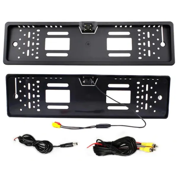 Автомобильная рамка 4LED Камера заднего вида в рамке знака с подстветкой номера