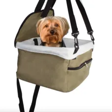 Автомобильная сумка – переноска для животных Pet Booster Seat автокресло для перевозки собак в машине
