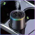 Автомобильный ароматизатор XT015 черный с RGB-подсветкой • Аромадиффузор «звездное небо» для авто, дома, офиса и салона машины