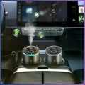 Автомобильный ароматизатор XT015 черный с RGB-подсветкой • Аромадиффузор «звездное небо» для авто, дома, офиса и салона машины