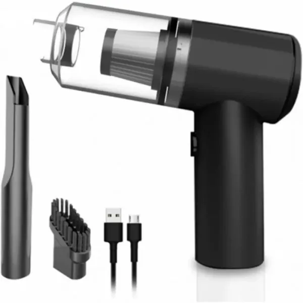 Автомобильный портативный беспроводной пылесос Vacuum cleaner 2 in 1