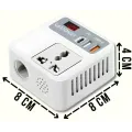 Автомобільний інвертор Car Power 150W 12V–220V • Перетворювач напруги від прикурювача 12V у 220V з 2 USB, Type-C PD та дисплеєм