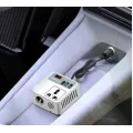 Автомобільний інвертор Car Power 150W 12V–220V • Перетворювач напруги від прикурювача 12V у 220V з 2 USB, Type-C PD та дисплеєм