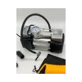 Автомобильный компрессор двухпоршневой Air Compressor 12V 628-4x4 • Электрический насос для шин от прикуривателя 12 В с манометром для автомобиля, внедорожника, кроссовера и дороги