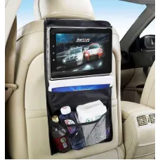 Автомобильный органайзер на спинку сидения авто с держателем для планшета