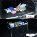 Автомобильный органайзер в багажник Car Boot Organizer складной ∙ Сумка – органайзер в авто 3 отсека с ручками