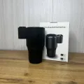 Автомобильный подстаканник USAMS Smart Cup Black с подогревом и охлаждением • Термоподстаканник для авто 0–60° с экраном температуры и питанием от прикуривателя