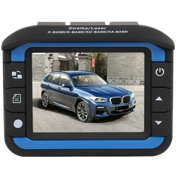 Автомобильный регистратор – антирадар DVR VG3 360° FULLHD 1080P ∙ Видеорегистратор с детектором радара 2 в 1