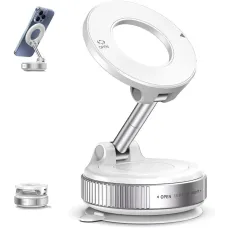 Автомобильный держатель для телефона JoyPro Magnetic Holder • Универсальный магнитный автодержатель с вакуумной присоской и вращением 360°