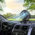 Автомобильный вентилятор 12V от прикуривателя с поворотом 360° • Портативный многофункциональный вентилятор в салон авто