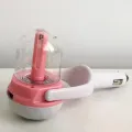 Автомобильный увлажнитель воздуха Air Purifier BA-3 голубой • Компактный освежитель воздуха 12V с холодным паром для авто, офиса и дома
