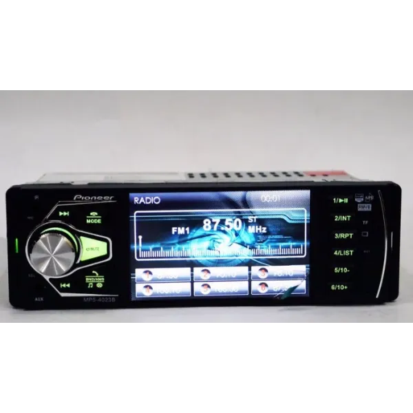 Автомобильная магнитола 4023B ISO с экраном 4.1 дюйма (USB+SD/MMC+DVD+многофункциональный пульт