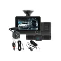 Автомобильный видеорегистратор с 3 камерами · Авторегистратор · Видеорегистратор в машину XH202/319