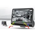 Автомобильный видеорегистратор с 3 камерами · Авторегистратор · Видеорегистратор в машину XH202/319