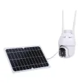 Автономная 4G камера видеонаблюдения на солнечной батарее • IP-камера с поворотом, SIM, ночной съёмкой и детектором движения