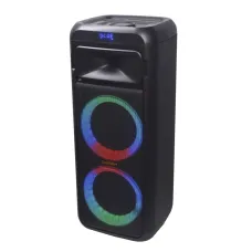 Автономная акустическая система Goldteller GT-5030 ∙ Аудиосистема колонка с микрофоном ∙ MP3 ∙ USB ∙ FM радио ∙ Bluetooth ∙ LED подсветка + Беспроводной микрофон в комплекте