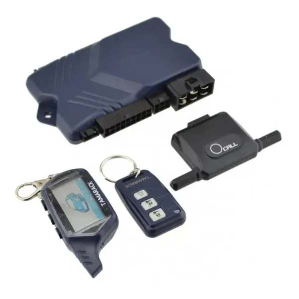 Автосигнализация CAR ALARM 2 WAY B9 AND 5850 с двухсторонней связью • Охранная система для автомобиля с брелоком, датчиком удара и автозапуском
