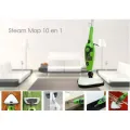 Многофункциональная паровая швабра Steam Mop X10 с насадками ∙ Электрическая чистящая швабра для уборки дома, 10 насадок