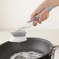 Многофункциональная щетка Decontamination Wok Brush для мытья и чистки с дозатором