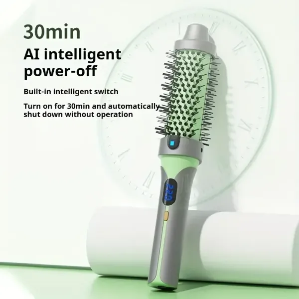 Многофункциональная расческа для укладки и выпрямления волос 3-в-1 с функцией ионизации LY-946 • Электрическая термощетка с отрицательными ионами для укладки и объёма