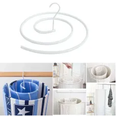 Многофункциональная спиральная вешалка - сушилка для вертикальной сушки белья и одеял