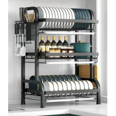 Многофункциональный Стеллаж-органайзер для хранения кухонной посуды ∙ Стойка для кухни Dish Rack