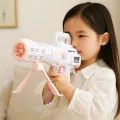 Базука с мыльными пузырями Bazooka Bubble Gun • Детская игрушка для запуска пузырей, улицы, праздников и активных игр