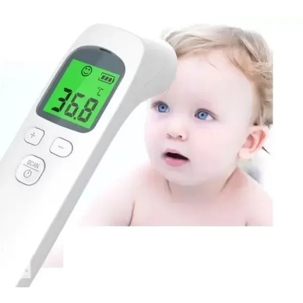 Бесконтактный инфракрасный термометр для тела ∙ Универсальный электронный градусник для детей, пищи, воздуха Диапазон измерения 10°–60°С