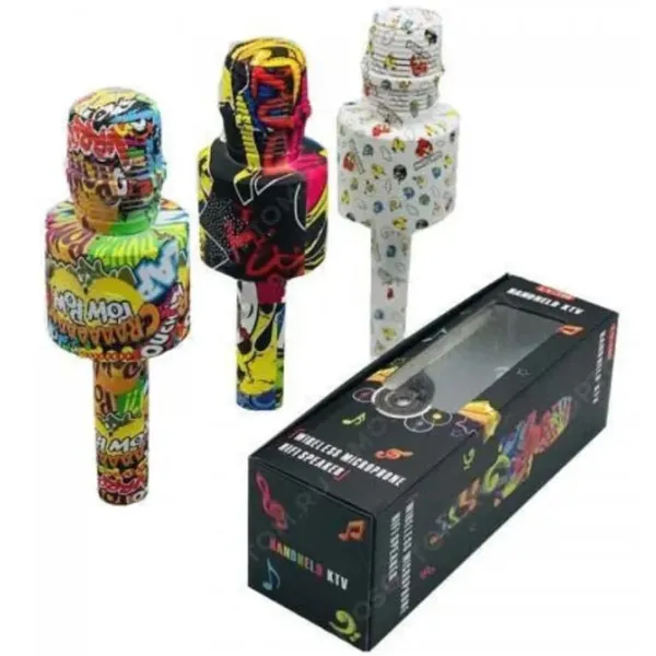 Беспроводной караоке микрофон LY-100 Bluetooth