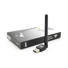 Беспроводной сетевой Wi-Fi адаптер с антенной 10 см ∙ USB вай-фай антенна – переходник для передачи беспроводной сети LV-UW07