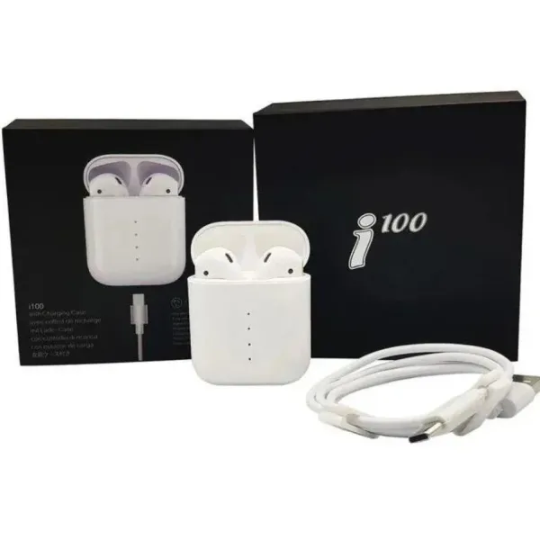 Беспроводные сенсорные наушники TWS i100| Bluetooth гарнитура| Беспроводные Bluetooth наушники