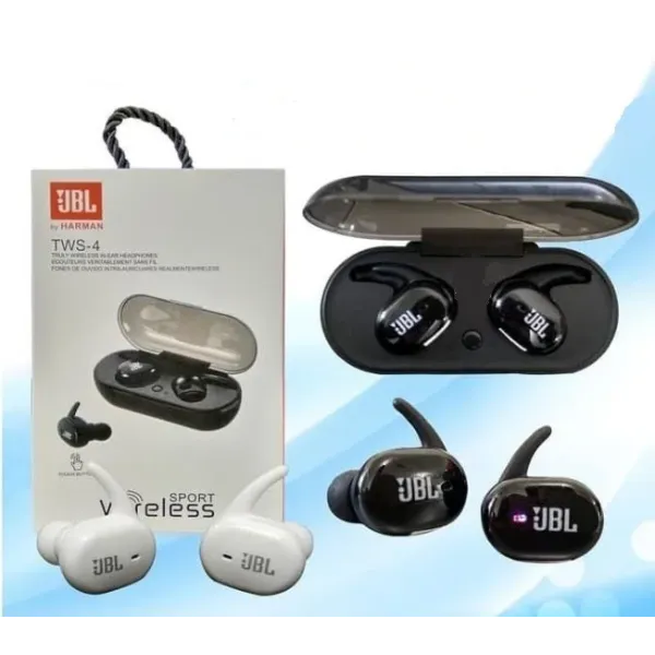 Беспроводные вакуумные наушники JBL TWS-4| Bluetooth гарнитура| Беспроводные вакуумные блютус наушники