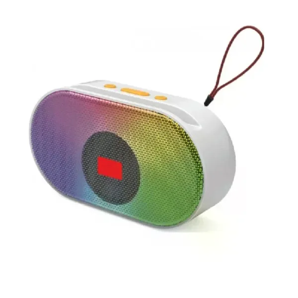 Беспроводная Bluetooth колонка SPS L-003 BT портативная с RGB подсветкой и слотом TF ∙ Мини-колонка блютуз для музыки, дома, отдыха и поездок