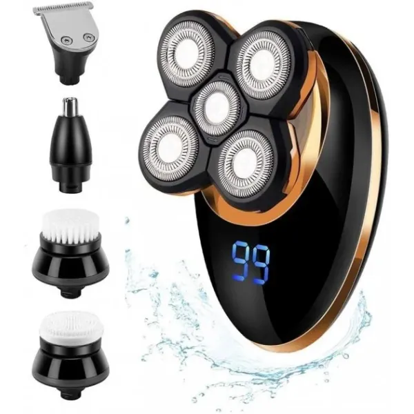 Беспроводная электробритва – триммер для мужчин VGR V-316 влагостойкая для влажного и сухого бритья