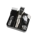 Беспроводная машинка - триммер для стрижки VGR V-029 6 в 1 с насадками и подставкой