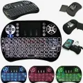 Беспроводная мультимедийная мини клавиатура с тачпадом для Смарт ТВ с подсветкой RT-MWK08 Wireless i8 touch