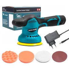 Беспроводная полировочная машинка YK49 · Ручная аккумуляторная машинка с насадками для шлифовки и полировки Беспроводная полировочная машинка YK49 · Ручная аккумуляторная машинка с насадками для шлифовки и полировки