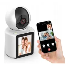 Беспроводная поворотная камера - Видеоняня C31 с экраном, функцией видеозвонка и автоматической слежки · Интеллектуальная Wi-Fi камера видеонаблюдения Беспроводная поворотная камера - Видеоняня C31 с экраном, функцией видеозвонка и автоматической слежки · Интеллектуальная Wi-Fi камера видеонаблюдения