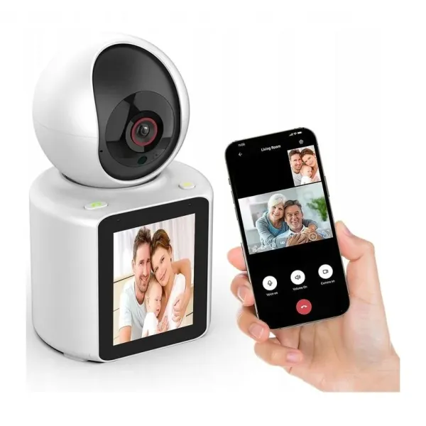 Беспроводная поворотная камера - Видеоняня C31 с экраном, функцией видеозвонка и автоматической слежки · Интеллектуальная Wi-Fi камера видеонаблюдения