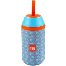 Беспроводная влагостойкая колонка T&G TG104 ∙ Портативный музыкальный динамик Bluetooth, USB, 3.5 мм Mini-Jack, microUSB