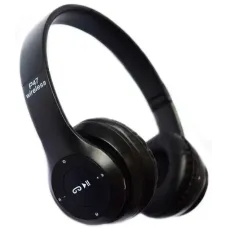 Беспроводные Bluetooth наушники P-47 с микрофоном • Накладная гарнитура Wireless P-47 для телефона, музыки, общения и повседневого использования