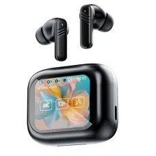 Наушники беспроводные LX10 TWS Earbuds в зарядном кейсе с цветным LED дисплеем