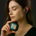 Бездротові навушники LX10 TWS • TWS-навушники LX10 Earbuds Bluetooth 5.4 з LED-дисплеєм, ANC та ENC