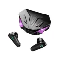 Беспроводные наушники X15 с Bluetooth и RGB подсветкой в зарядном кейсе · Гарнитура с микрофоном и шумоподавлением